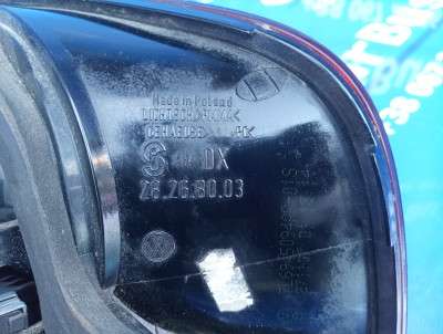 Ліхтар кришки багажника правий Volkswagen Touareg (2007-2010) рестайл