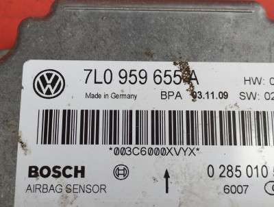 Блок керування подушками безпеки Volkswagen Touareg (2007-2010) рестайл