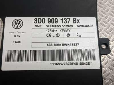 Блок комфорта KESSY Volkswagen Touareg (2007-2010) рестайл - 3
