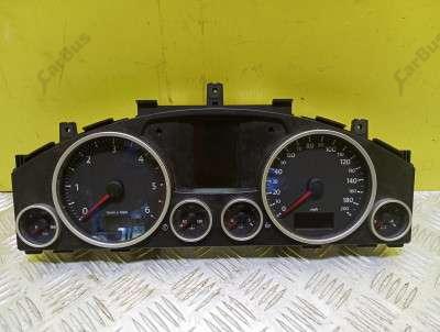 Панель приборная (щиток приборов) Volkswagen Touareg (2007-2010) рестайл - 4