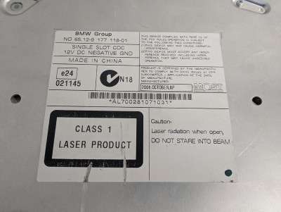 Ченджер компакт-дисків CD-ченджер BMW X5 E70 (2007-2010) дорестайл
