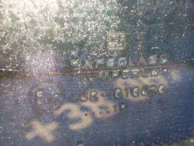 Скло бокових дверей задніх правих Mercedes-Benz Vito W 639 (2003-2010) дорестайл