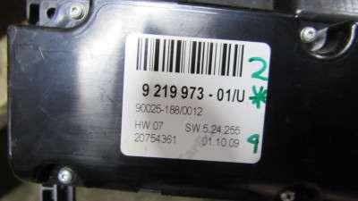 Панель управления климат-контроля BMW X5 E70 (2007-2010) дорестайл