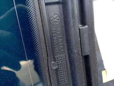 Стекло кузовное заднее левое Volkswagen Touareg (2007-2010) рестайл