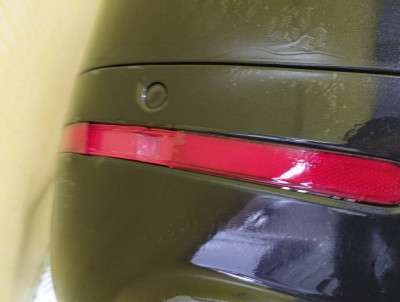 Бампер задній Volkswagen Touareg (2003-2006) дорестайл