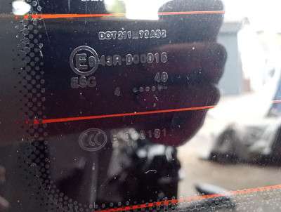 Дверь распашная задняя левая Mercedes-Benz Vito W 639 (2003-2010) дорестайл