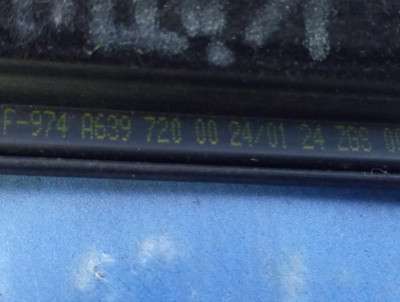 Ущільнювач скла дверей Mercedes-Benz Vito W 639 (2003-2010) дорестайл