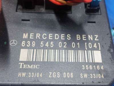 Блок комфорту Mercedes-Benz Vito W 639 (2003-2010) дорестайл