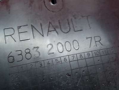 Підкрилок (захист крила) передній задня частина правий RENAULT MASTER III