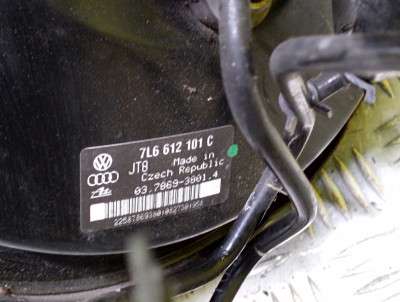 Усилитель тормозов вакуумный Volkswagen Touareg (2007-2010) рестайл