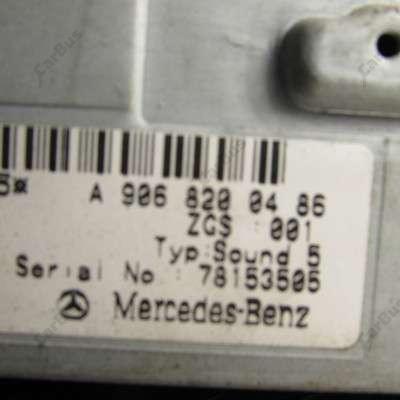 Магнітола Mercedes-Benz Vito W 639 (2003-2010) дорестайл