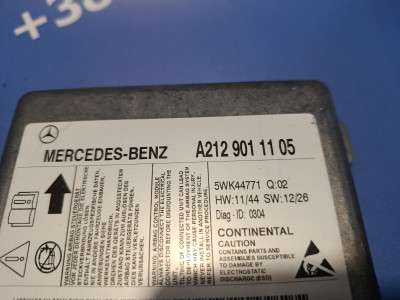 Блок управления подушками безопасности Mercedes-Benz W212 E350 (2009-2016) - 2