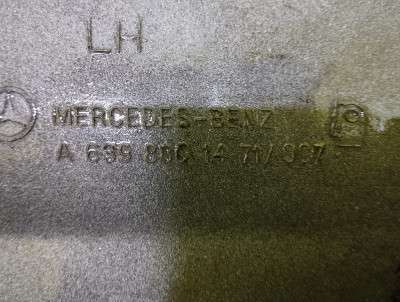 Клык (угол) бампера левый Mercedes-Benz Vito W 639 (2003-2010) дорестайл