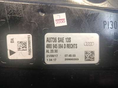 Фонарь задний правый Audi Q7 4M(2015-2020)