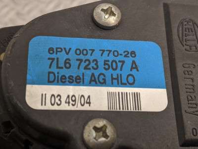 Педаль газу Volkswagen Touareg (2007-2010) рестайл
