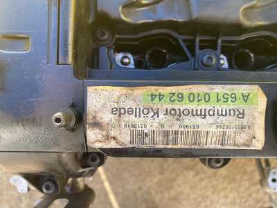 Двигун OM651 2.2 cdi Mercedes-Benz Sprinter W 906 (2006-2014) дорестайл