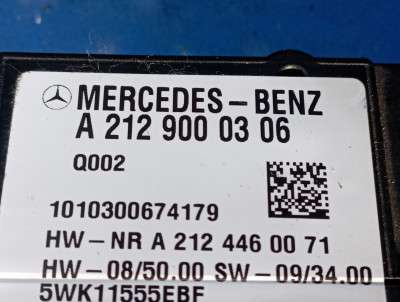 Блок управления топливным насосом Mercedes-Benz W212 E350 (2009-2016) - 4