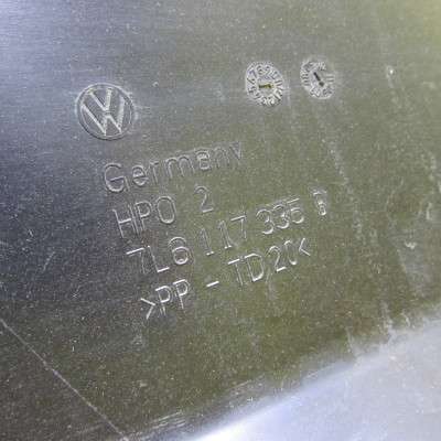 Диффузор радиатора интеркуллера передний Volkswagen Touareg (2007-2010) рестайл